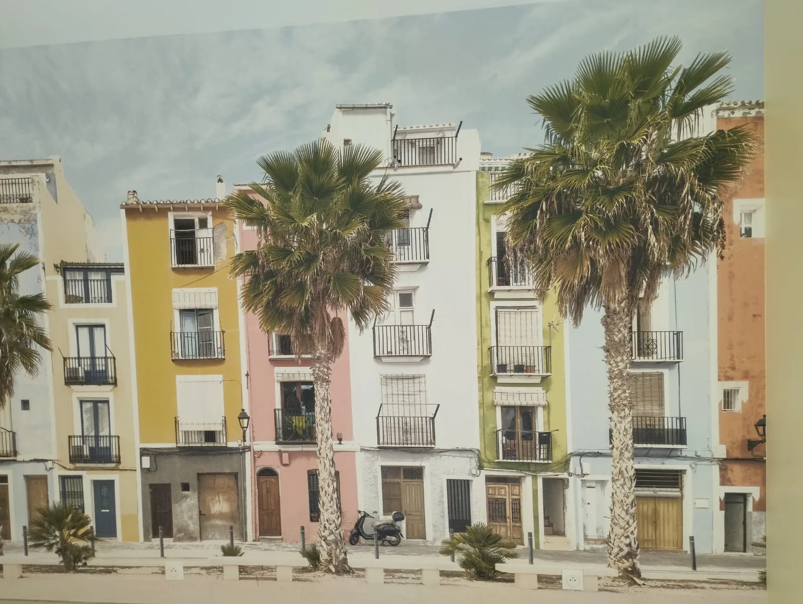 Panoramique mural : raccord des lés